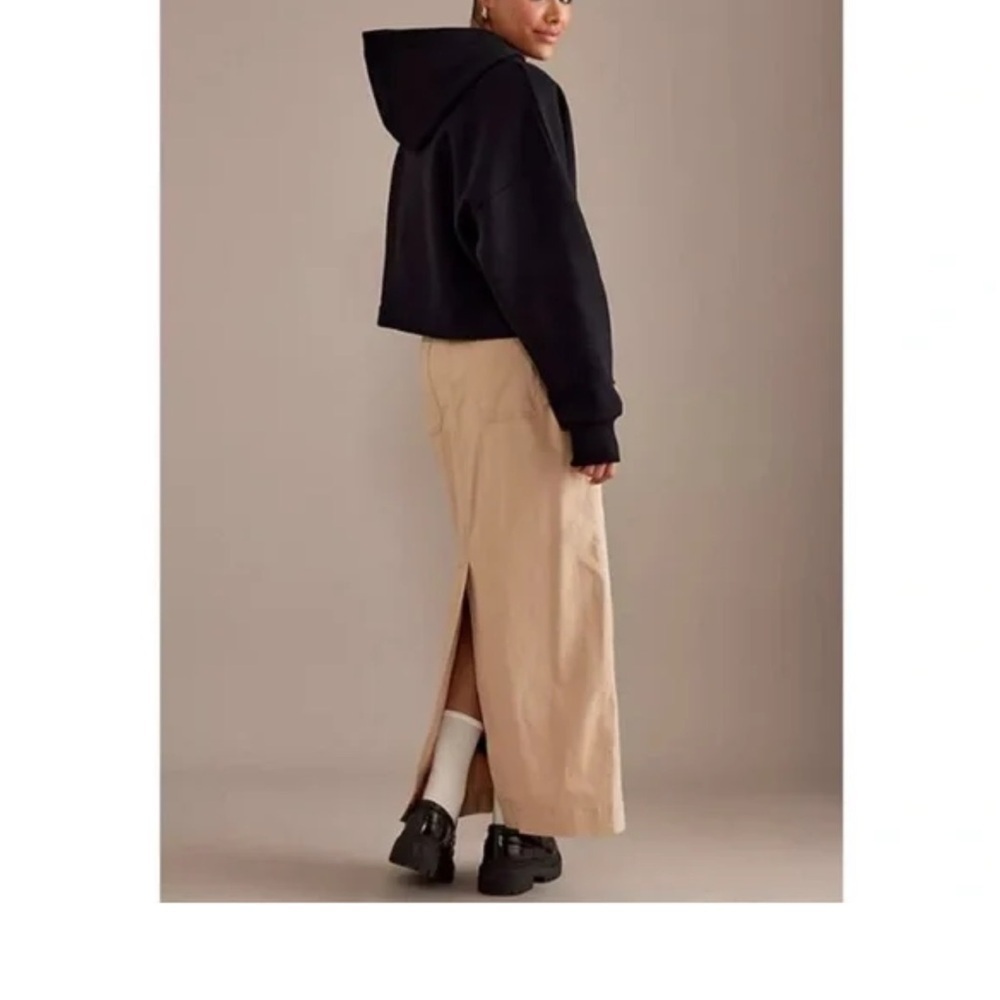 NWT Anthropologie Maeve Magic Fabric The Colette Maxi Skirt, XS 🟥 - Picture 3 of 11